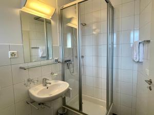 Baðherbergi á Hotel Movieworld