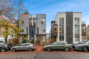 a group of cars parked in front of houses at Metro Malden BY Betterstay in Seattle