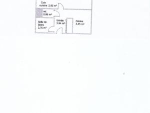 Appartement Valfréjus, 2 pièces, 6 personnes - FR-1-265-193の見取り図または間取り図