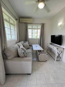 Μια τηλεόραση ή/και κέντρο ψυχαγωγίας στο Apt 1 Lynsted - Newly renovated 2 bed 1 bath