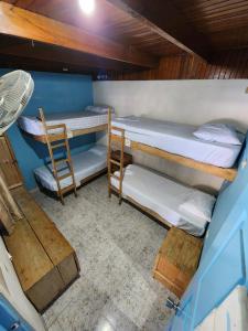 Voodi või voodid majutusasutuse Hostel Samara toas