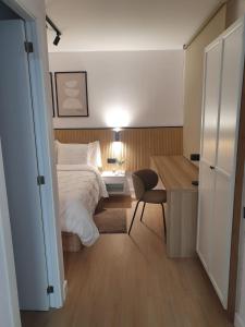 Кровать или кровати в номере Apartamento Franchy B izquierdo