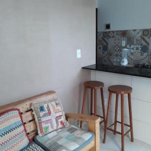 Pousada Caribe Milagrense的休息区