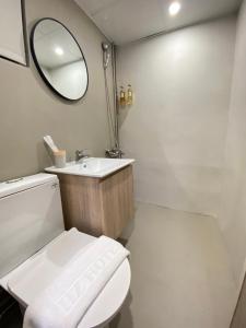 Koupelna v ubytování 宏洲旅社HZ Hotel