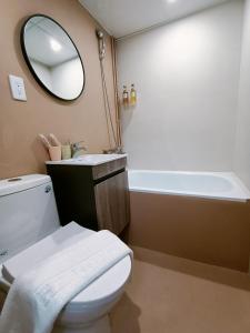 Koupelna v ubytování 宏洲旅社HZ Hotel