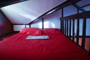 Postel nebo postele na pokoji v ubytování MLK Bamboo Beachhouse