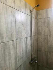 una ducha con cabezal de ducha en un baño en El CAMPITO, en Cruz de Caña 5 fotos más