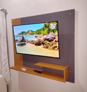 TV a/nebo společenská místnost v ubytování Hospedaje MorroSP