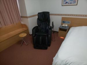 Katil atau katil-katil dalam bilik di Hotel Alpha-One Tsuruga Bypass