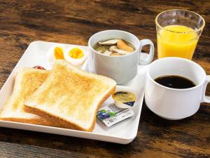 Možnosti raňajok pre hostí v ubytovaní サウテル宇都宮芳賀