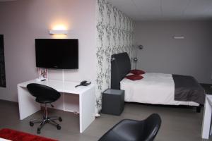 TV o dispositivi per l'intrattenimento presso Hotel Panorama