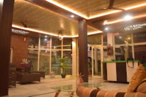 Lobby eller resepsjon på River view resort Uttarkashi
