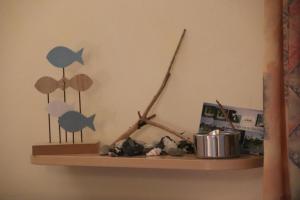 Παροχές για τσάι/καφέ στο 4 Sterne Apartment Kormoran mit Terrasse und Sauna