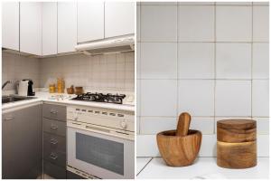 A kitchen or kitchenette at Mercato Flexyrent - A.C. - WiFi