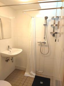 Ένα μπάνιο στο Zonnige vrijstaande bungalow in prachtige omgeving!