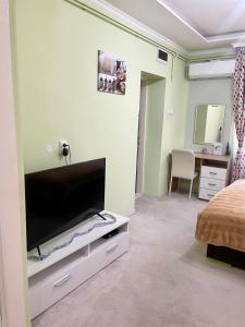 TV a/nebo společenská místnost v ubytování Belien Apartman