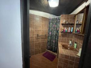 ห้องน้ำของ Finca Samuel and Apartments