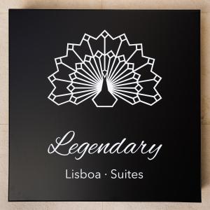 a logo for alezado suites with a picture of a peacock at Legendary Lisboa Suites in Lisbon