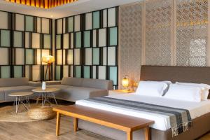 Voodi või voodid majutusasutuse Ream YoHo Resort toas