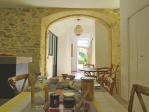 Posezení v ubytování Maison d'hôtes La Bignone