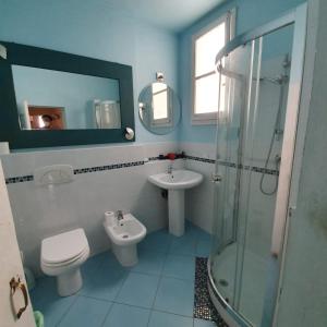 Vonios kambarys apgyvendinimo įstaigoje Accademia Studio
