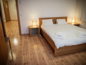 Cama o camas de una habitación en Apartment Brunnmatt by Interhome