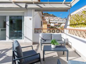 En balkon eller terrasse på Holiday Home Sofia by Interhome + 29 billeder