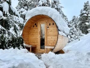 Holiday Home Luna by Interhome durante l'inverno