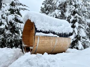 Holiday Home Luna by Interhome durante l'inverno