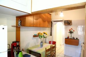 Dapur atau dapur kecil di Omonoia Classic Manor