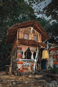 a house that is made out of wood at Simple Life Bungalows in Ko Jum