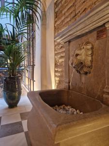 Hotel Casa Palacete Tablas的休息区