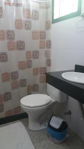 Salle de bains dans l'établissement Pousada Maria Farinha