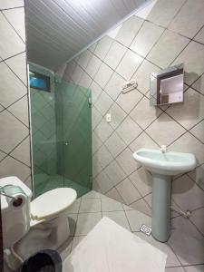 Un baño de pousada Vitoria