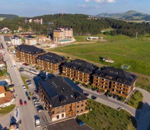 Nespecifikovaný výhled na hory nebo výhled na hory při pohledu z apartmánu