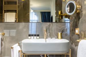 Koupelna v ubytování Hotel Palazzina Sardi