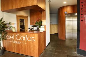 Сертификат, награда, вывеска или другой документ, выставленный в Hotel Carlos 96