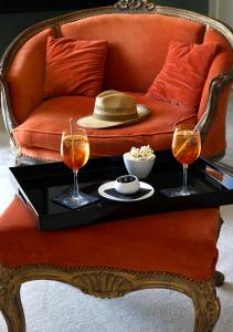 Posezení v ubytování Grand Hôtel Henri - Teritoria