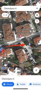Capture d'écran d'une carte Google d'un quartier dans l'établissement Element Suites - Red - Apt 1BD - Kalambaka, à Kalambaka