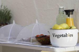 Eten bij of ergens in de buurt van het hotel

