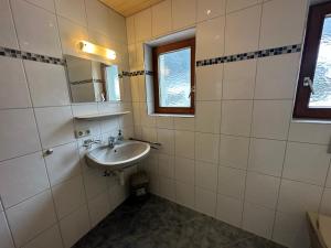 Kúpeľňa v ubytovaní Haus Ausserbach
