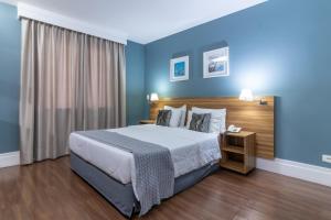 Postel nebo postele na pokoji v ubytování Gran Villagio Hotel SP by Castelo Itaipava