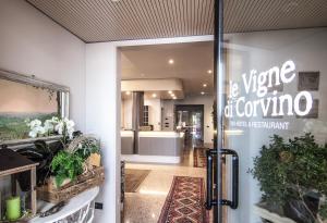 Kuchyň nebo kuchyňský kout v ubytování Hotel Le Vigne di Corvino