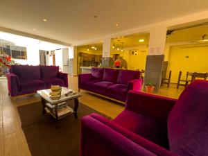 Area soggiorno di Pisonay Hotel