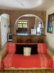 Køkken eller tekøkken på Casa Di Thalita! No centro de Lençóis.