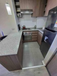 Η κουζίνα ή μικρή κουζίνα στο Alta vista a la bahia