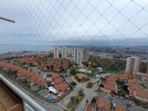 Γενική άποψη της πόλης Βίνα Ντελ Μαρ ή θέα της πόλης από  αυτό το διαμέρισμα