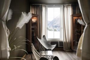Area soggiorno di Chalet Hotel Hartmann - Adults Only