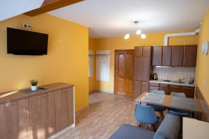 Eldhús eða eldhúskrókur á Apartamenty Sadowy