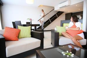 Istumisnurk majutusasutuses Hotel Tahiti Nui